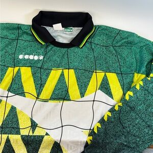 VTG Diadora Football Soccer Goalkeeper Jersey Men’s‎ Made in Italy
